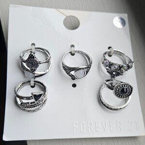 Forever 21 assorted rings